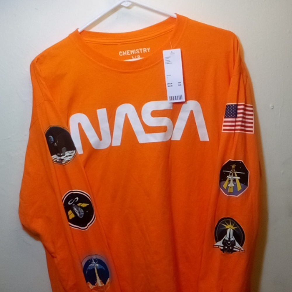 Urban Outfitters Chemistry long sleeve NASA shirt